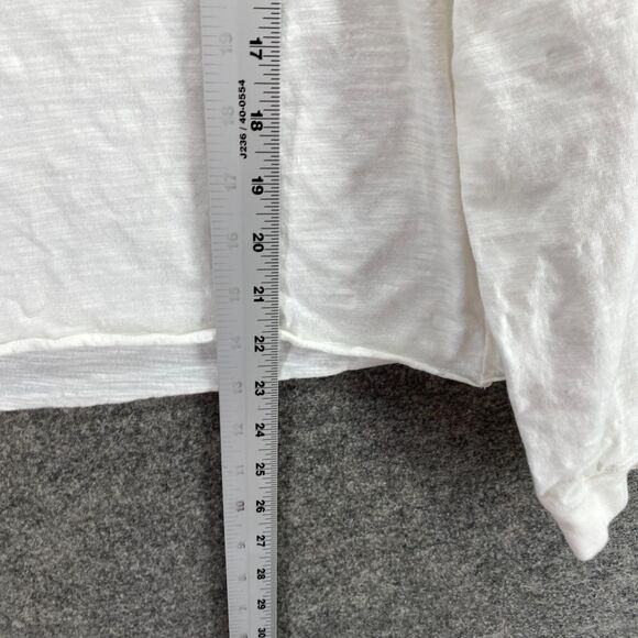 Victoria's Secret Hoodie Women S Small White Hooded Long Sleeve Cotton Casual - Picture 8 of 9